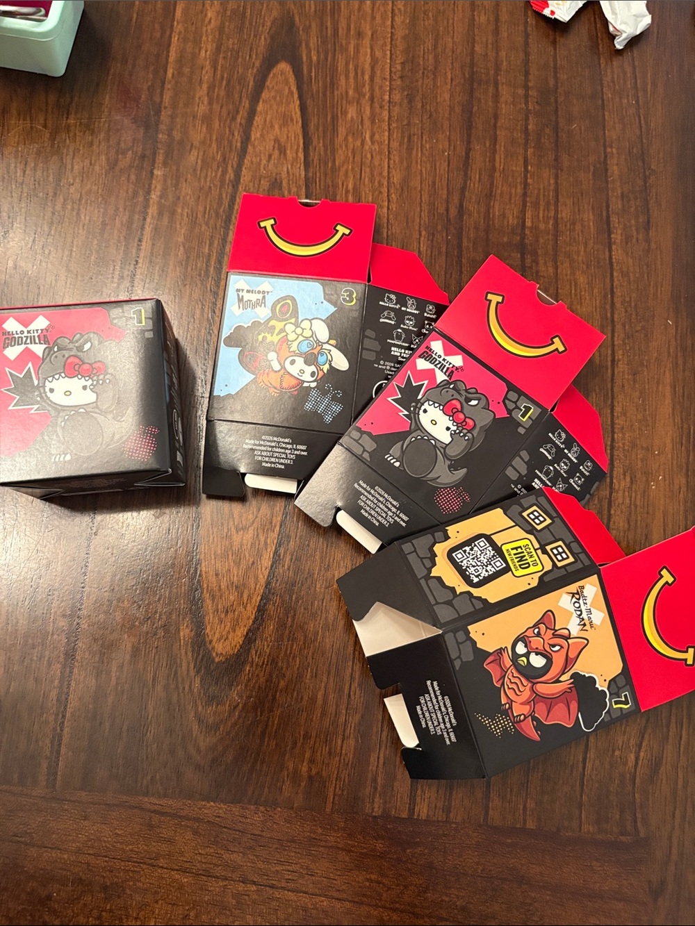 Hello Kitty x Godzilla collab - Collectible Case Boxes